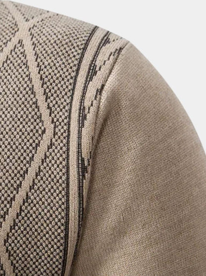 Men’s Knit Sweater – Essential Old Money Casual Everyday Knitwear